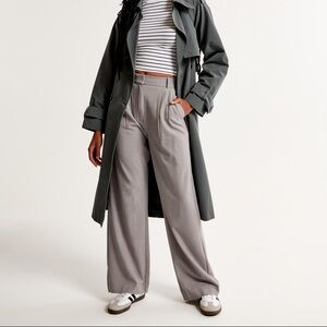 Abercrombie Gray Sloan Trousers Size 29 / 8 Short